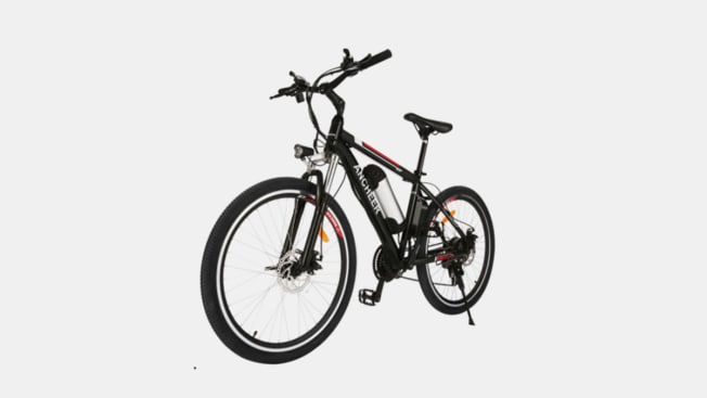 Recalled Ancheer E-Bike with water bottle shaped cylindrical battery